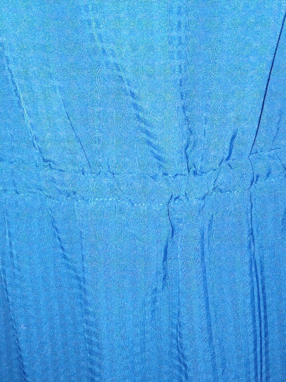 Ava & Viv Blue Gingham Checkered Maxi Tiered Sundress NWT 4X - Picture 2 of 3